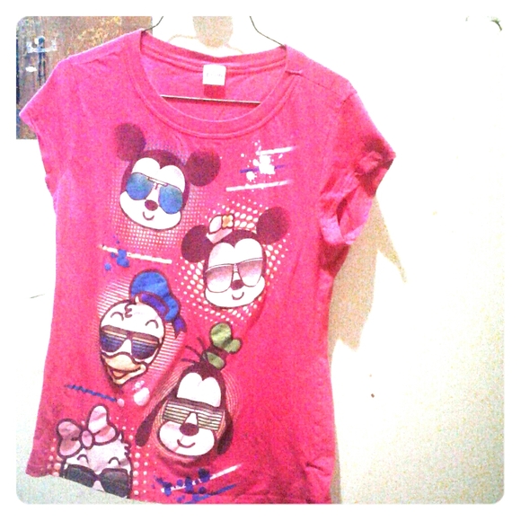 Girl's Mickey Mouse T-Shirt - Picture 1 of 6